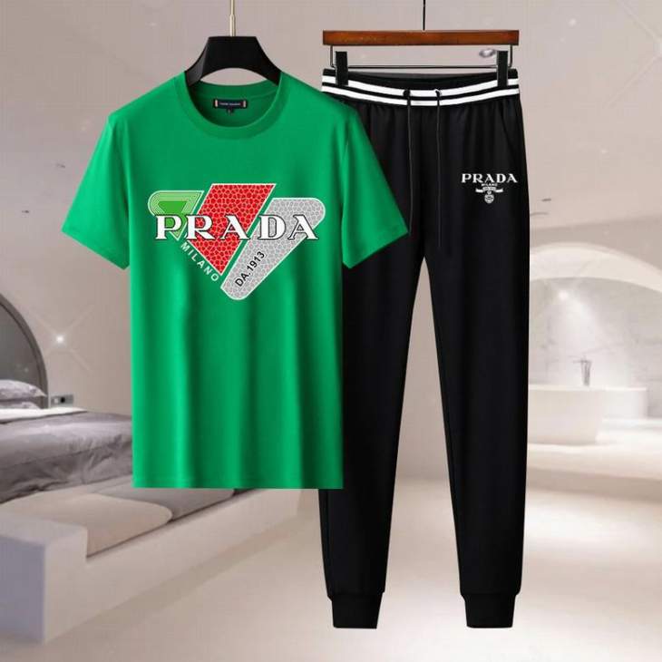 Picture of Prada Shirt Pant Suits _SKUPradaM-4XL11lx0524439